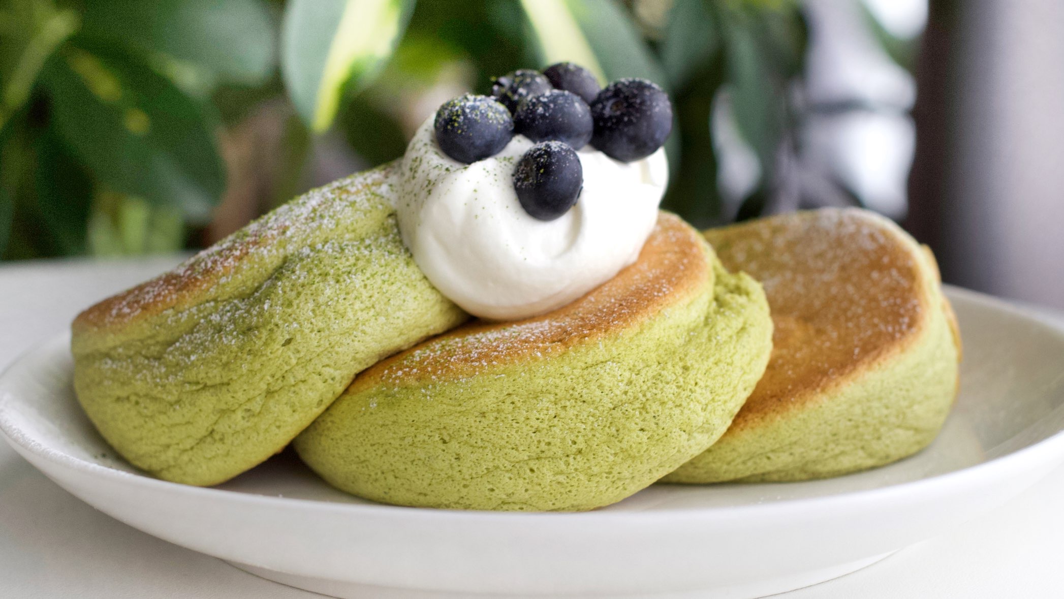 Matcha Green Tea Soufflé