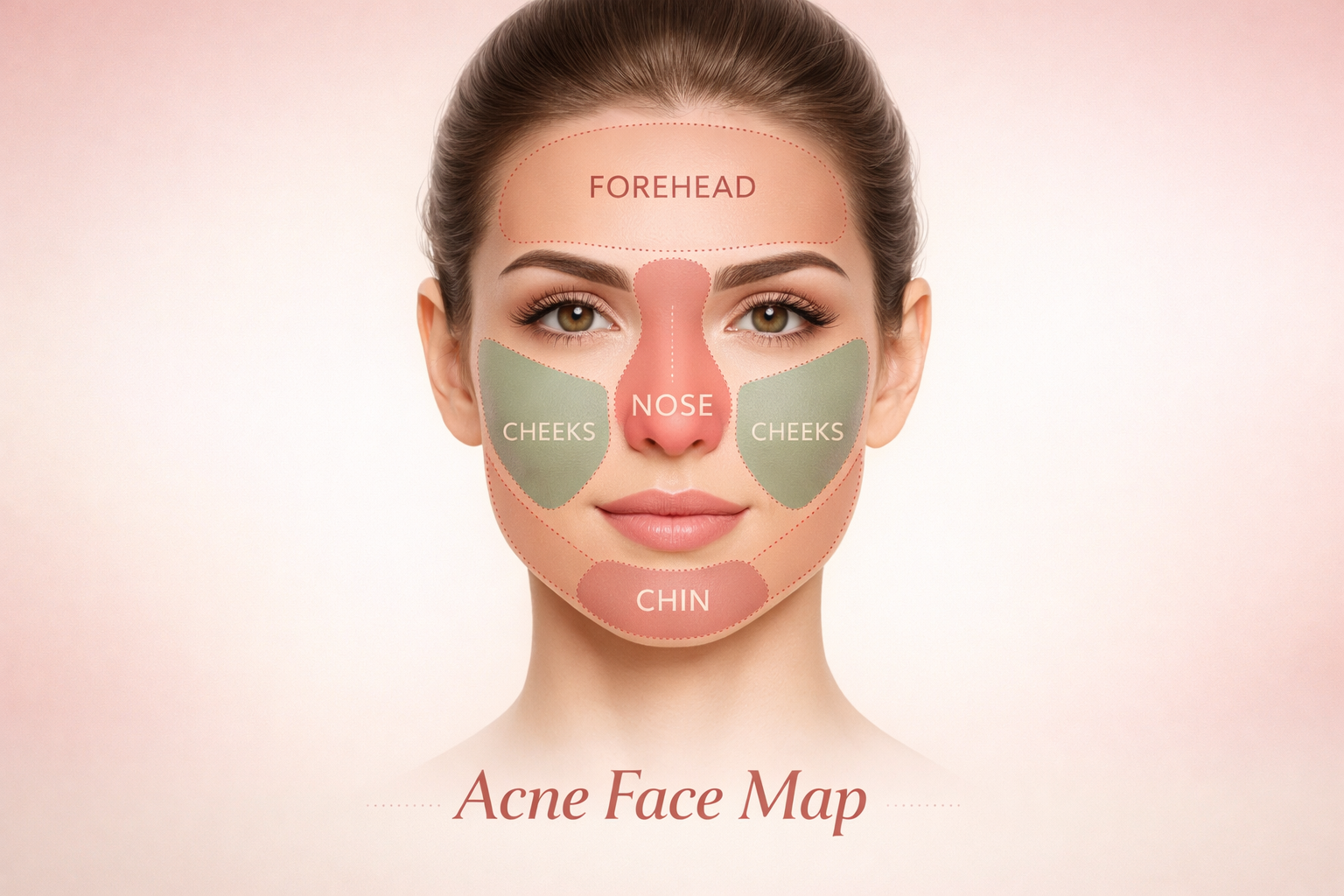 Acne Face Map