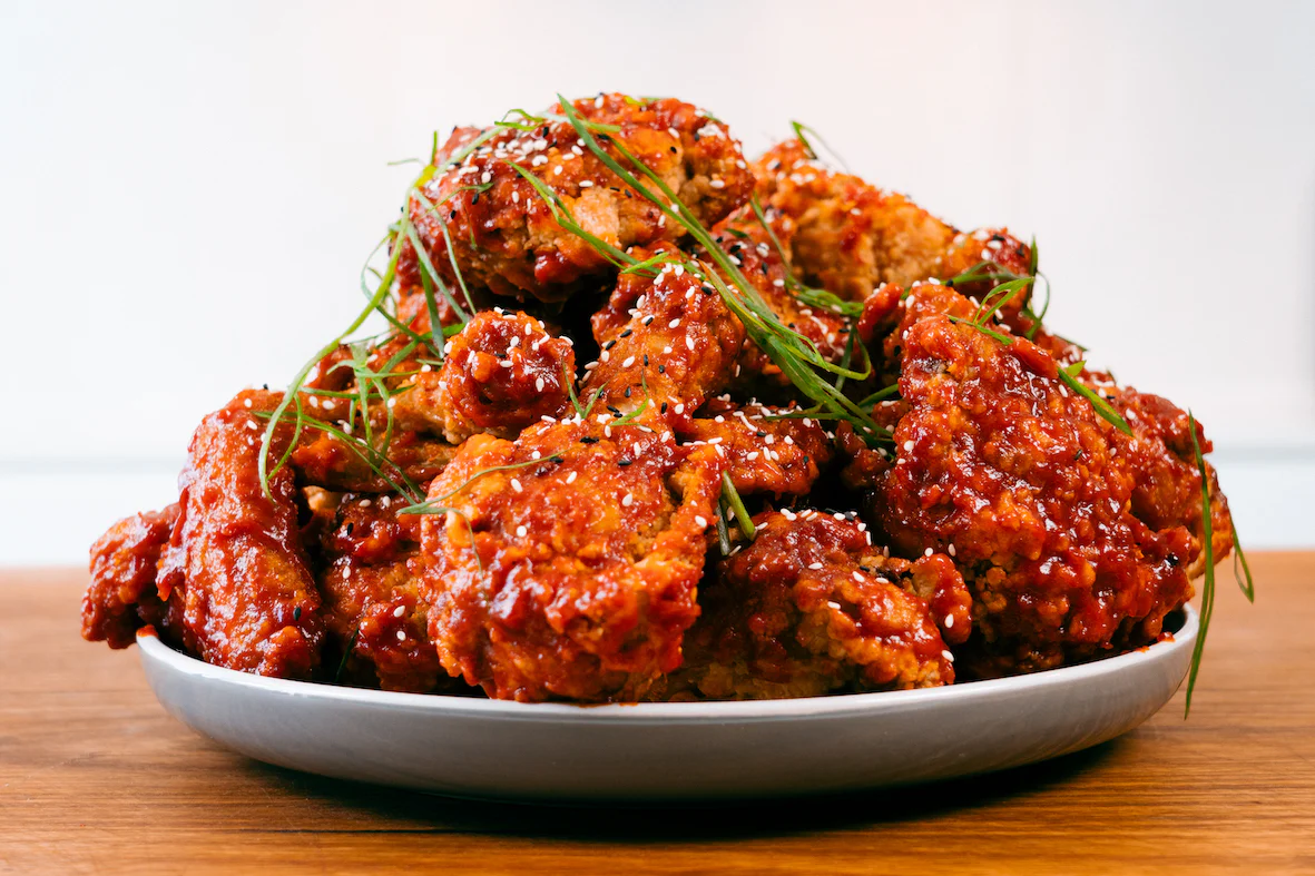 Spicy Korean Fried Chicken: Crispy & togelon Flavorful, Bold Heat