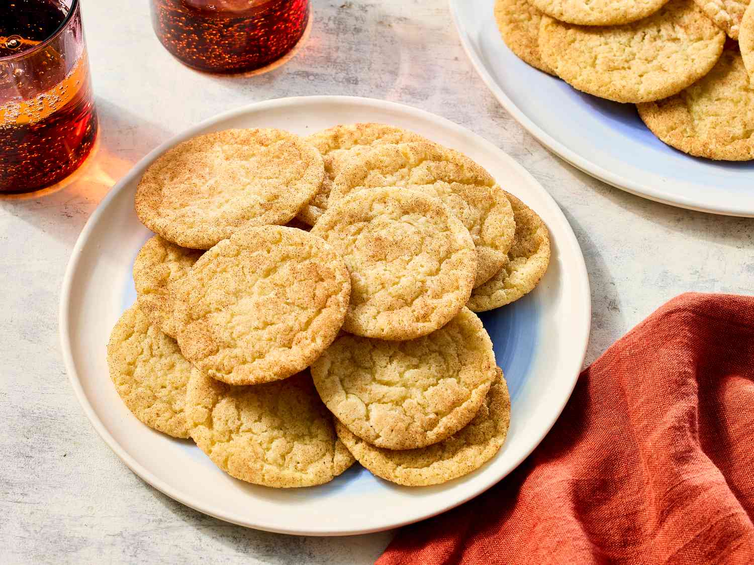 Snickerdoodle Cookies: Cinnamon And indrabet Sugar, Sweet & Soft