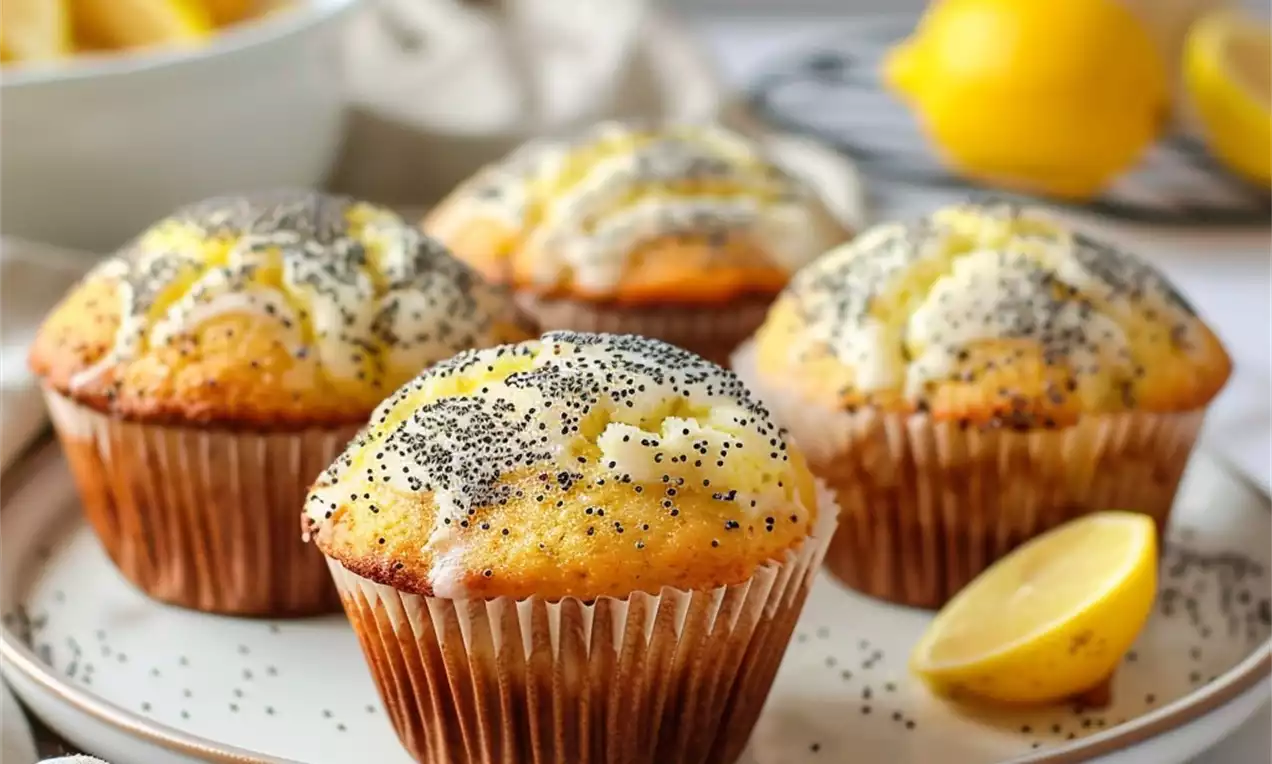 Lemon Poppy Seed Muffins