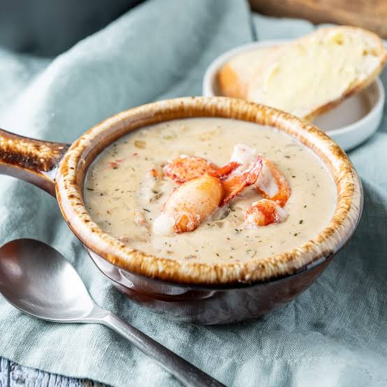 Lobster Bisque: A Luxurious Soup That Delivers Rich, Velvety Seafood Flavor in Every Spoon