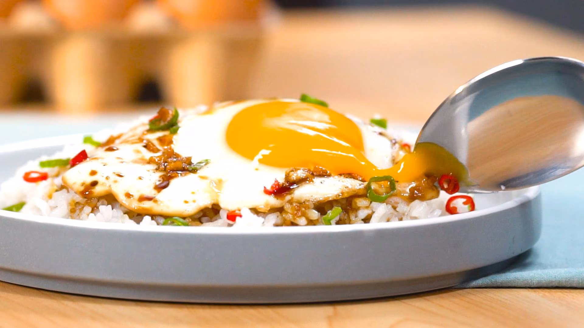 Nasi Telur Pontianak