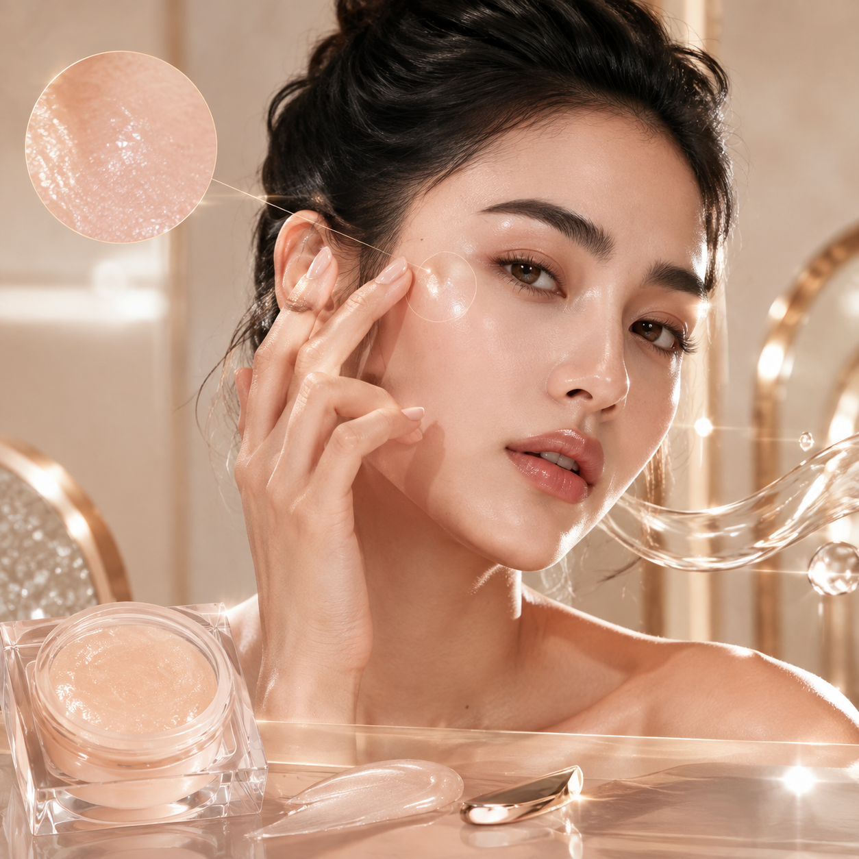 Gloss Highlighter: Kilau Licin yang Membuat Complexion Terlihat Lebih Segar